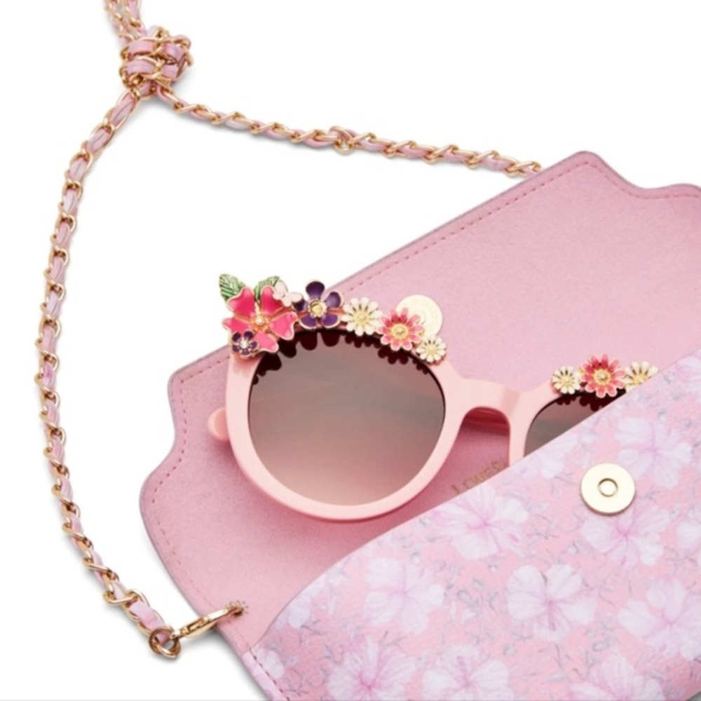 Floral Pink Sunglasses